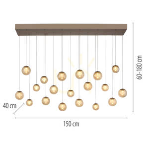 PURE POPUP 2589-97 Brun 19xLED-pendellampa 7 PURE POPUP 2589-97 Brun 19xLED-pendellampa small 7