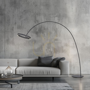 PURE LOOP-BOW 561-18 golvlampa, svart, 2xLED small 2