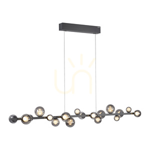 PURE E-POPUP 2558-15 Grå 18xLED taklampa small 2