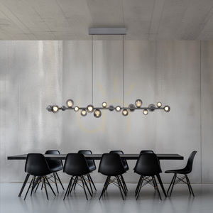 PURE E-POPUP 2558-15 Grå 18xLED taklampa small 3