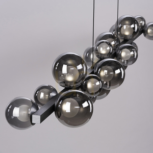 PURE E-POPUP 2558-15 Grå 18xLED taklampa small 6