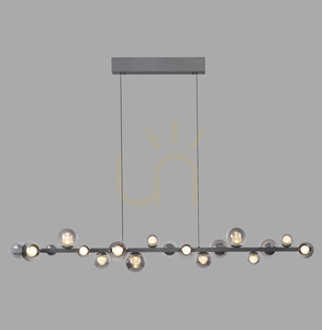 PURE E-POPUP 2558-15 Grå 18xLED taklampa small 0