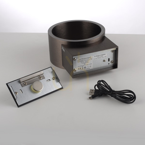 PURE CLIPSE 8561-34 Brun vägglampa med 2 LED-lampor small 1