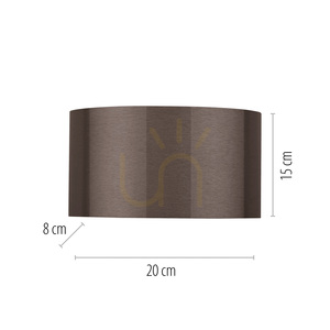 PURE CLIPSE 8561-34 Brun vägglampa med 2 LED-lampor small 2