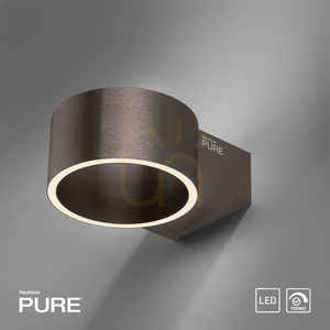 PURE CLIPSE 8561-34 Brun vägglampa med 2 LED-lampor small 4