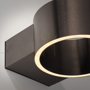 PURE CLIPSE 8561-34 Brun vägglampa med 2 LED-lampor small 0