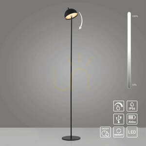 BELLIS 19245-18 Golvlampa, svart, 1xLED 1 BELLIS 19245-18 Golvlampa, svart, 1xLED small 1