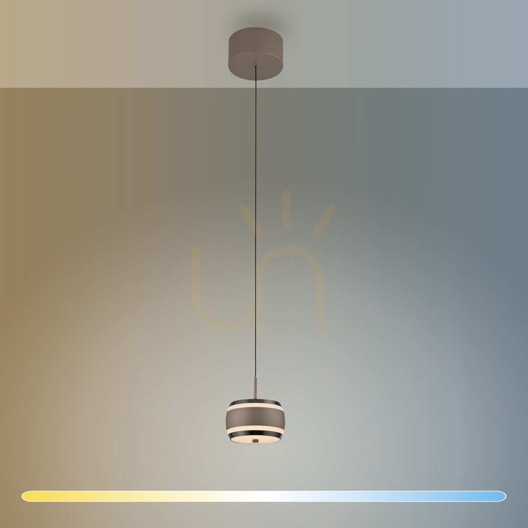 Förhandsvisning PURE FALLING RINGS 2503-97 Brunt 1xLED-pendelljus PURE FALLING RINGS 2503-97 Brunt 1xLED-pendelljus