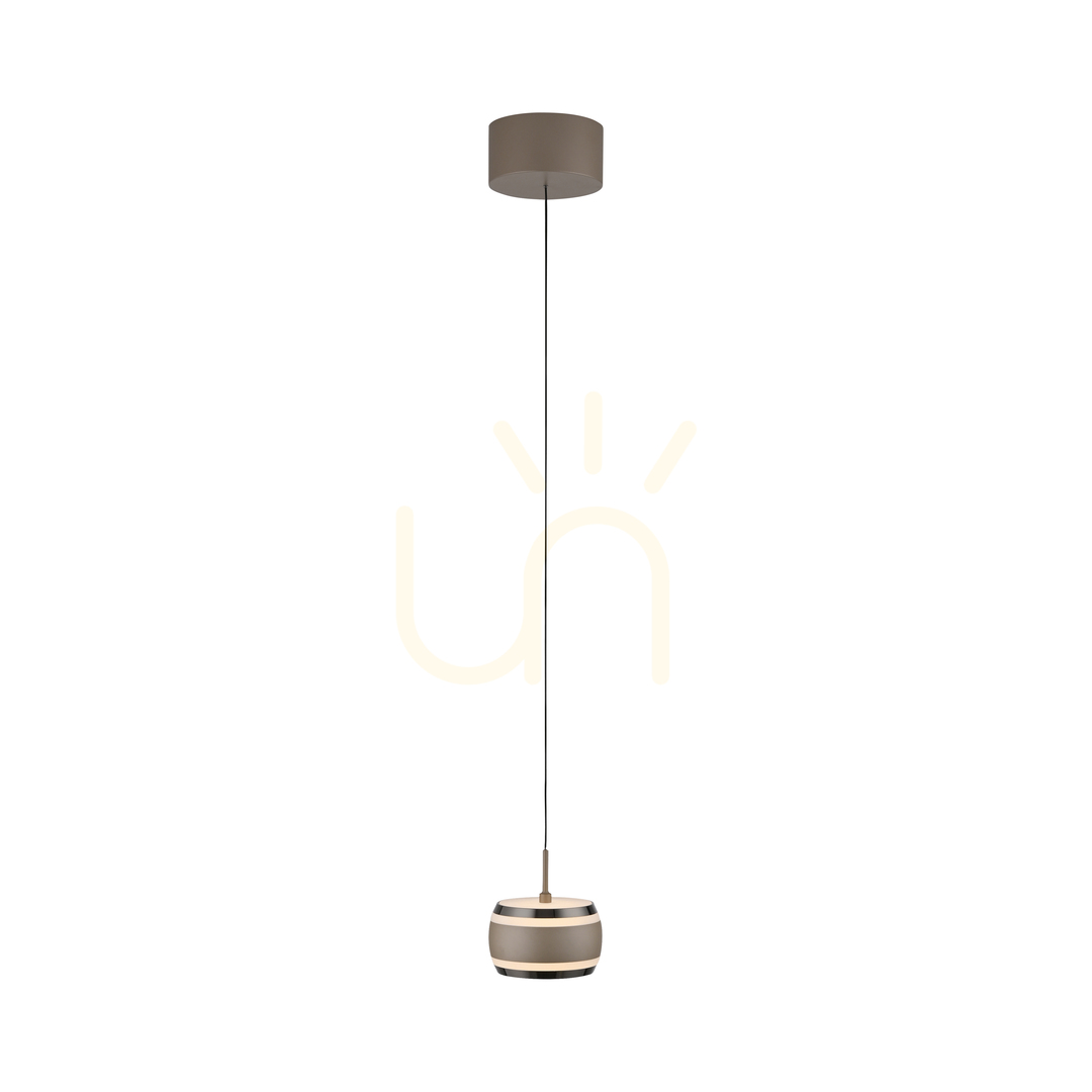 Display PURE FALLING RINGS 2503-97 Brunt 1xLED-pendelljus PURE FALLING RINGS 2503-97 Brunt 1xLED-pendelljus