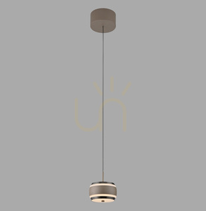 PURE FALLING RINGS 2503-97 Brunt 1xLED-pendelljus 0 PURE FALLING RINGS 2503-97 Brunt 1xLED-pendelljus small 0