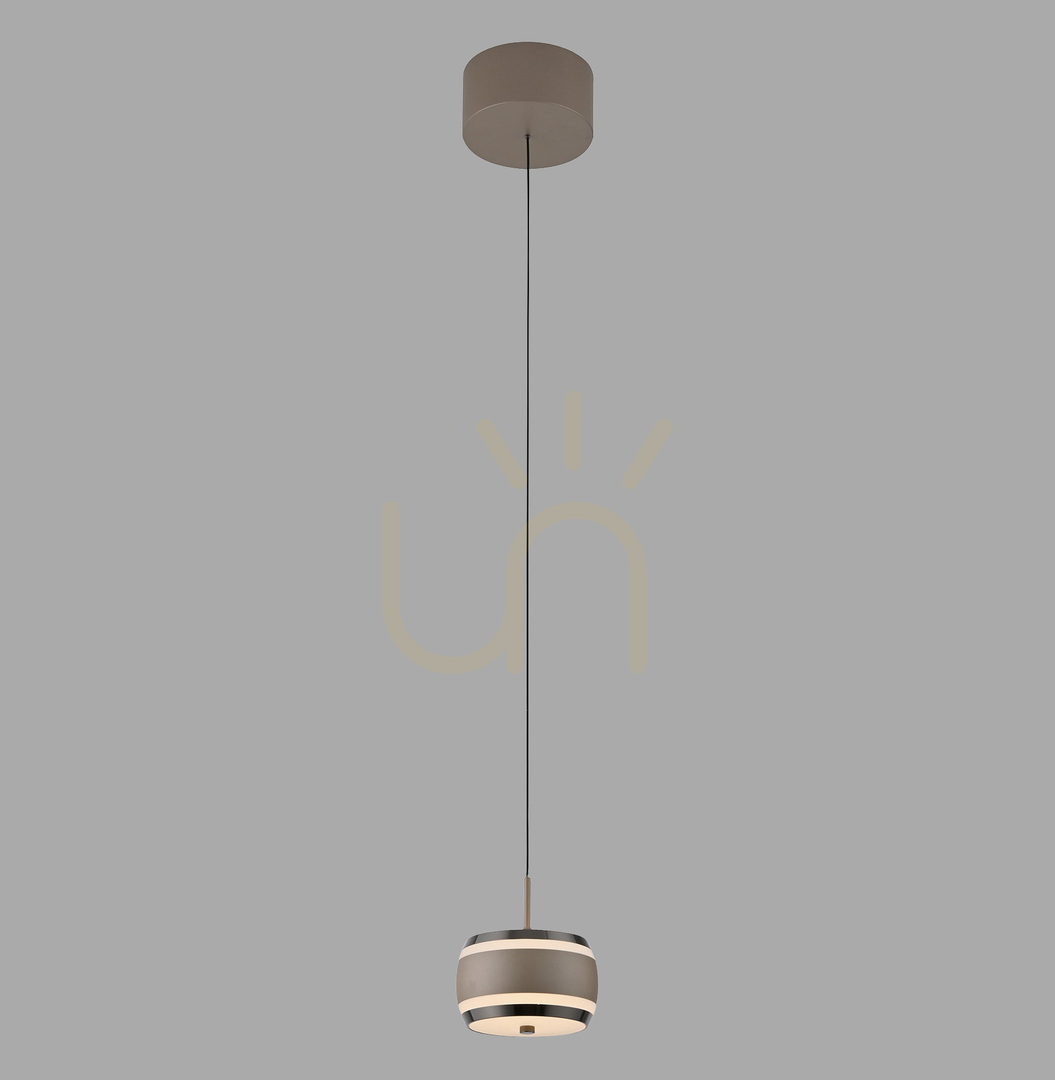 Kontrollera PURE FALLING RINGS 2503-97 Brunt 1xLED-pendelljus PURE FALLING RINGS 2503-97 Brunt 1xLED-pendelljus