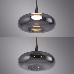 POSH 15692-15 Grå 1xLED-pendellampa small 5