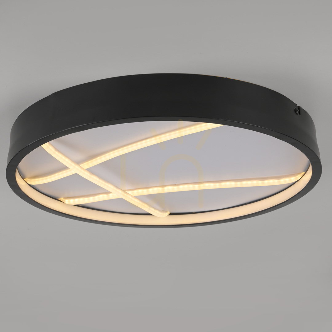 Kontrollera MIKADO 14091-18 Svart taklampa, 1xLED MIKADO 14091-18 Svart taklampa, 1xLED