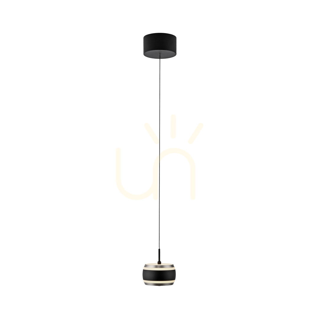 Display PURE FALLING RINGS 2503-18 Svart 1xLED-pendellampa PURE FALLING RINGS 2503-18 Svart 1xLED-pendellampa