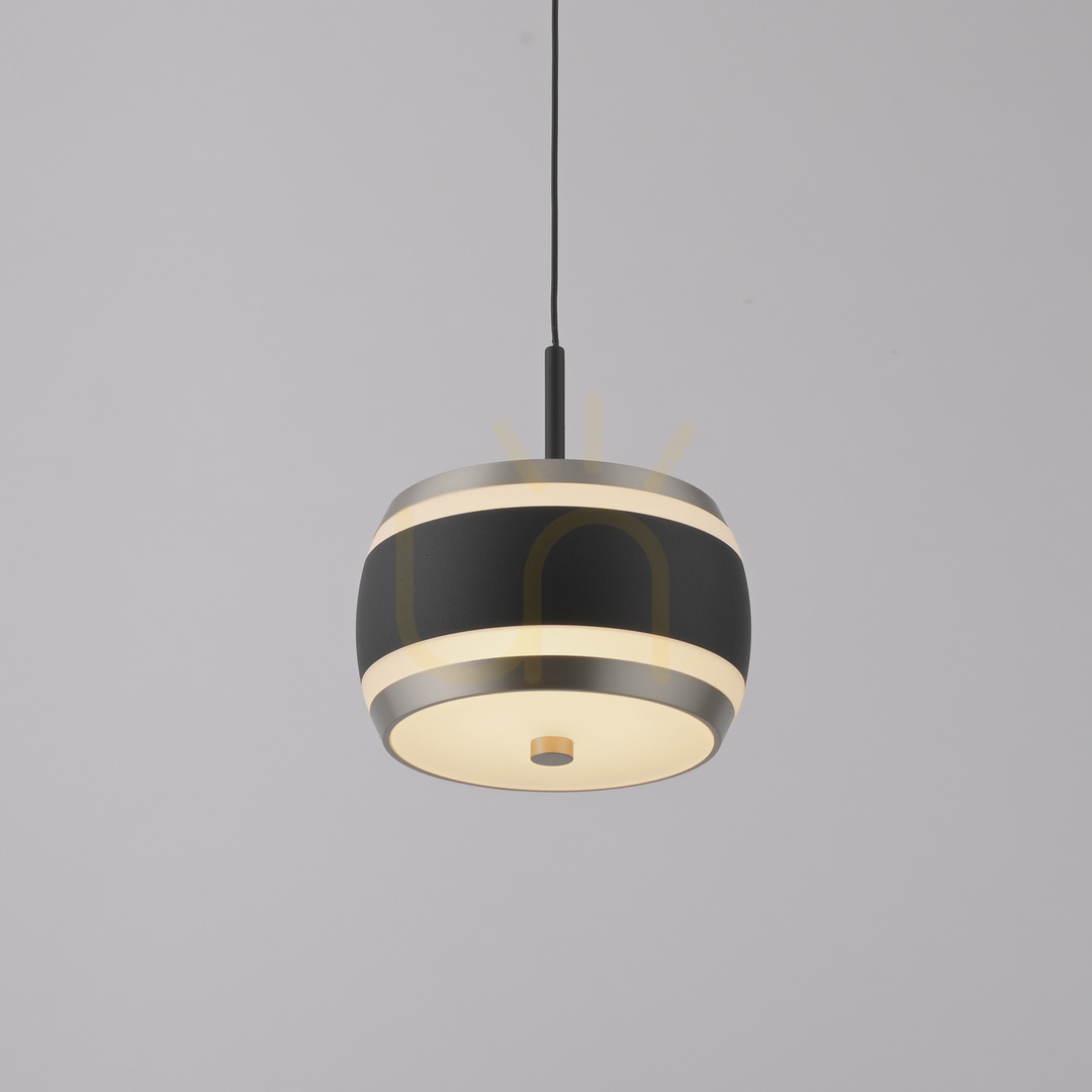 Kontrollera PURE FALLING RINGS 2503-18 Svart 1xLED-pendellampa PURE FALLING RINGS 2503-18 Svart 1xLED-pendellampa