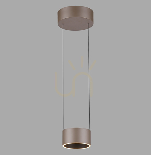 Kontrollera PURE CLIPSE 2471-97 Brunt taklampa med 2 LED-lampor