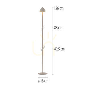 BELLIS 19245-39 Golvlampa, beige, 1xLED 6 BELLIS 19245-39 Golvlampa, beige, 1xLED small 6