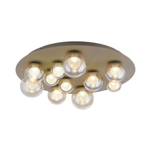 PURE POPUP 6588-97 Taklampa, brun, 11 lysdioder small 2