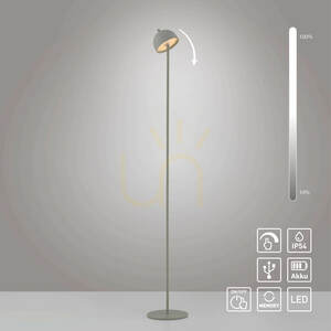 BELLIS 19245-43 Golvlampa, grå, 1xLED small 1