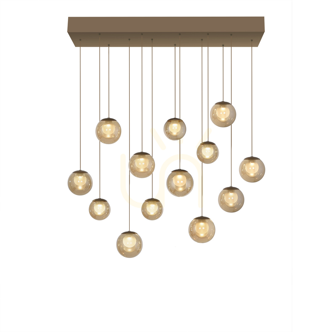 Förhandsvisning PURE POPUP 2590-97 Brun 13xLED-pendellampa PURE POPUP 2590-97 Brun 13xLED-pendellampa