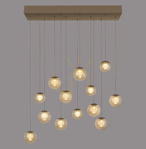 PURE POPUP 2590-97 Brun 13xLED-pendellampa 0 PURE POPUP 2590-97 Brun 13xLED-pendellampa small 0