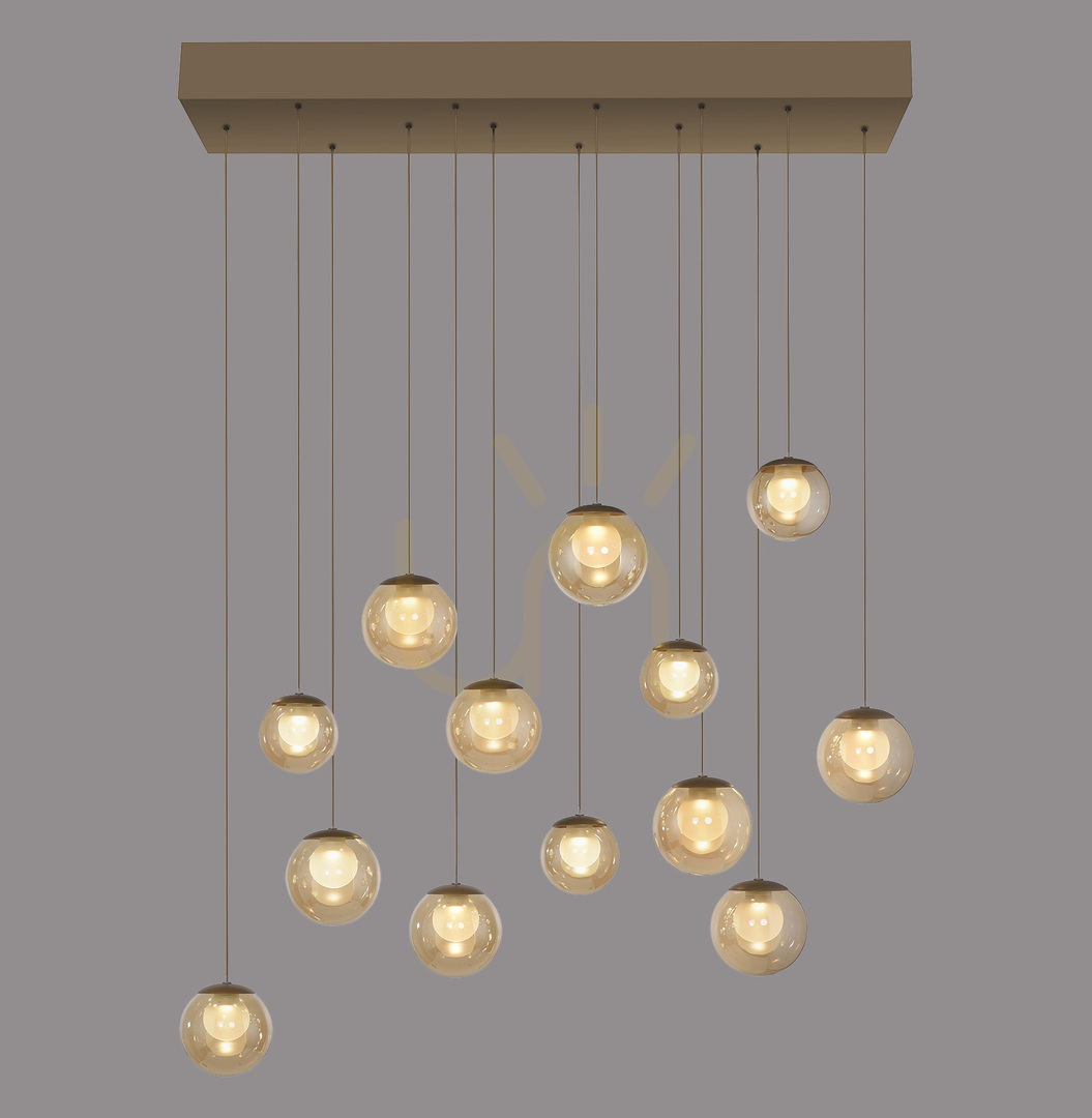 Kontrollera PURE POPUP 2590-97 Brun 13xLED-pendellampa PURE POPUP 2590-97 Brun 13xLED-pendellampa