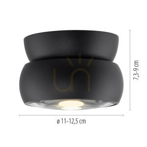 PURE MOVE 6235-18 Svart taklampa, 1xLED 6 PURE MOVE 6235-18 Svart taklampa, 1xLED small 6