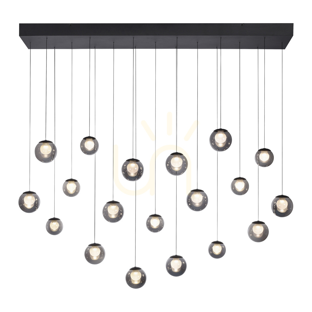 Förhandsvisning PURE POPUP 2589-15 Grå 19xLED taklampa PURE POPUP 2589-15 Grå 19xLED taklampa