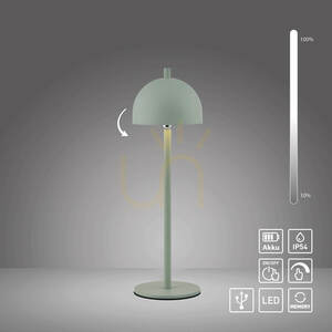 BELLIS 19244-43 Bordslampa, grå, 1xLED small 1