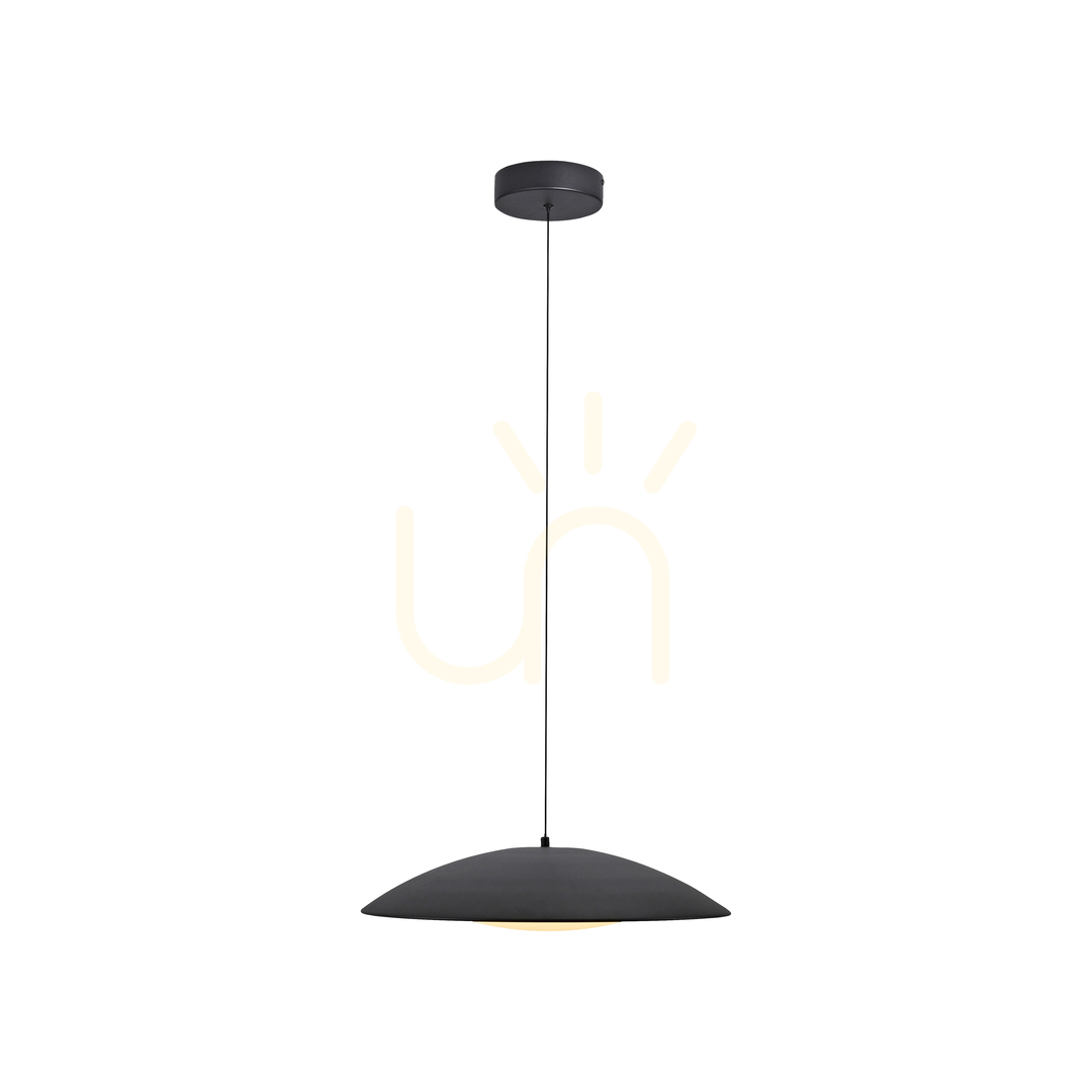 Förhandsvisning LENTE14607-18 Svart pendellampa med 1 LED-lampa LENTE14607-18 Svart pendellampa med 1 LED-lampa