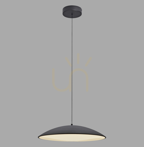 Kontrollera LENTE14607-18 Svart pendellampa med 1 LED-lampa
