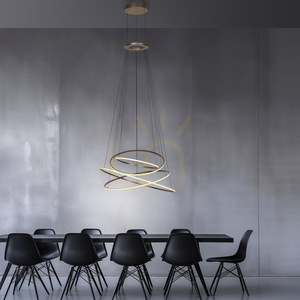 PURE E-FLYING RINGS 2566-97 Brun 1xLED-pendellampa 10 PURE E-FLYING RINGS 2566-97 Brun 1xLED-pendellampa small 10