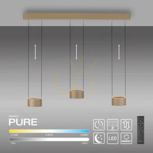 PURE CLIPSE 2473-97 Brunt pendelljus med 6 LED-lampor 1 PURE CLIPSE 2473-97 Brunt pendelljus med 6 LED-lampor small 1
