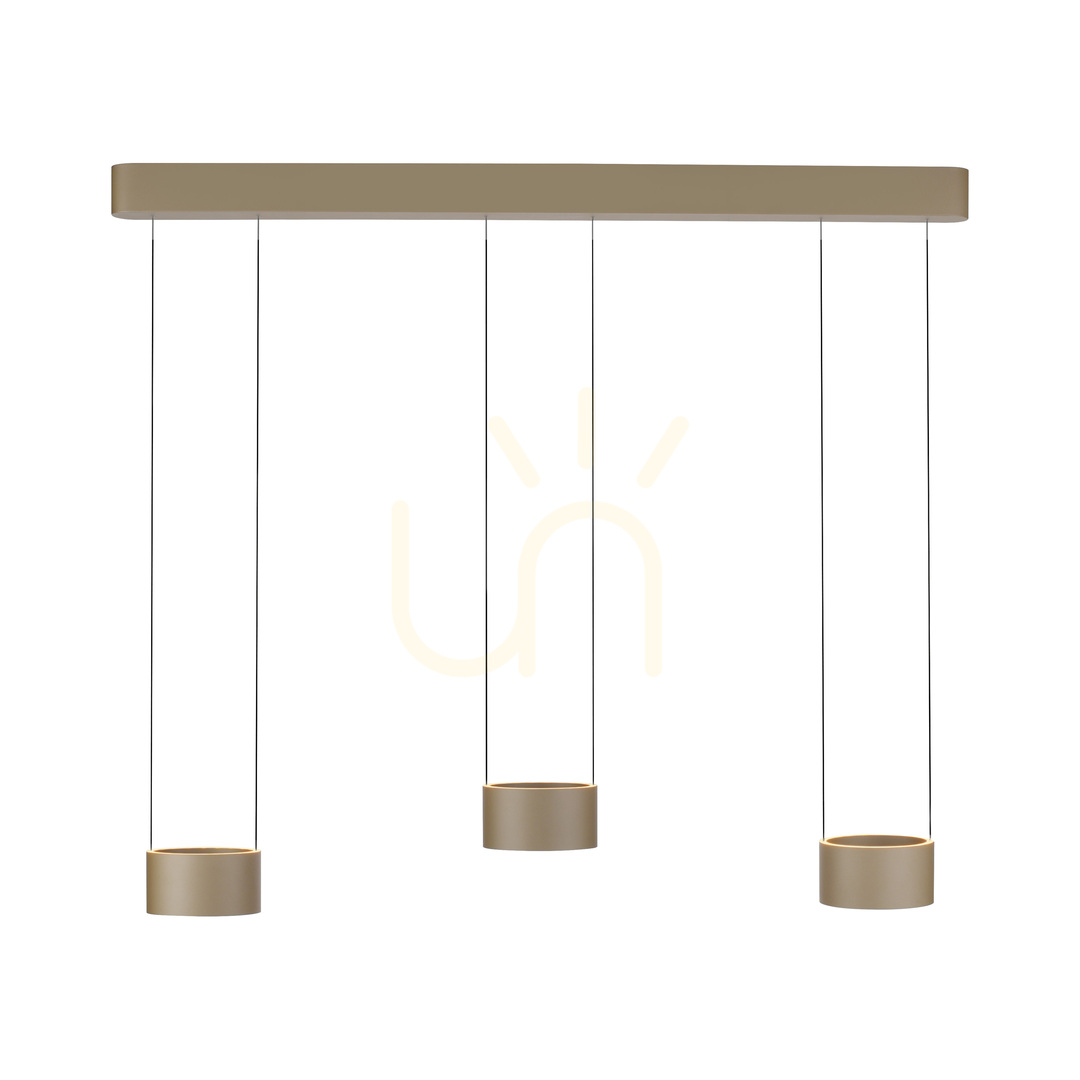 Display PURE CLIPSE 2473-97 Brunt pendelljus med 6 LED-lampor PURE CLIPSE 2473-97 Brunt pendelljus med 6 LED-lampor