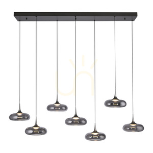 POSH 15695-15 Grå 7xLED-pendellampa small 2