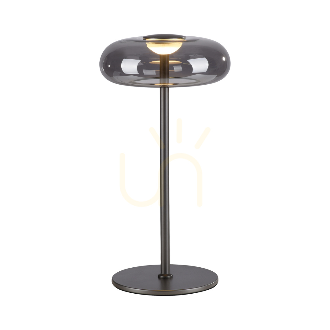 Förhandsvisning POSH 15697-15 Bordslampa, grå, 1xLED POSH 15697-15 Bordslampa, grå, 1xLED