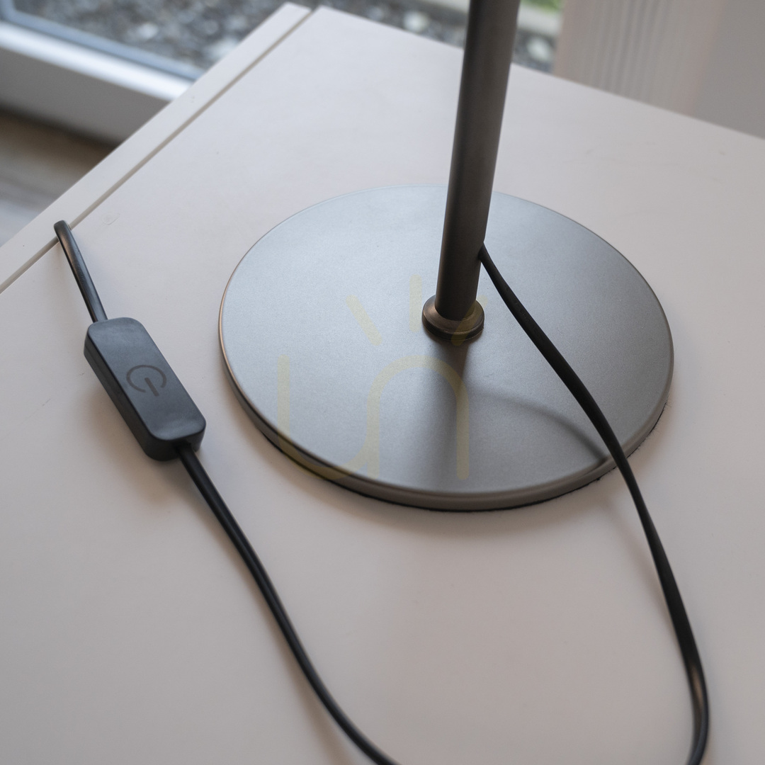 Utsikt POSH 15697-15 Bordslampa, grå, 1xLED POSH 15697-15 Bordslampa, grå, 1xLED