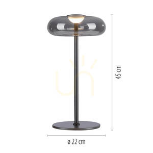 POSH 15697-15 Bordslampa, grå, 1xLED 8 POSH 15697-15 Bordslampa, grå, 1xLED small 8