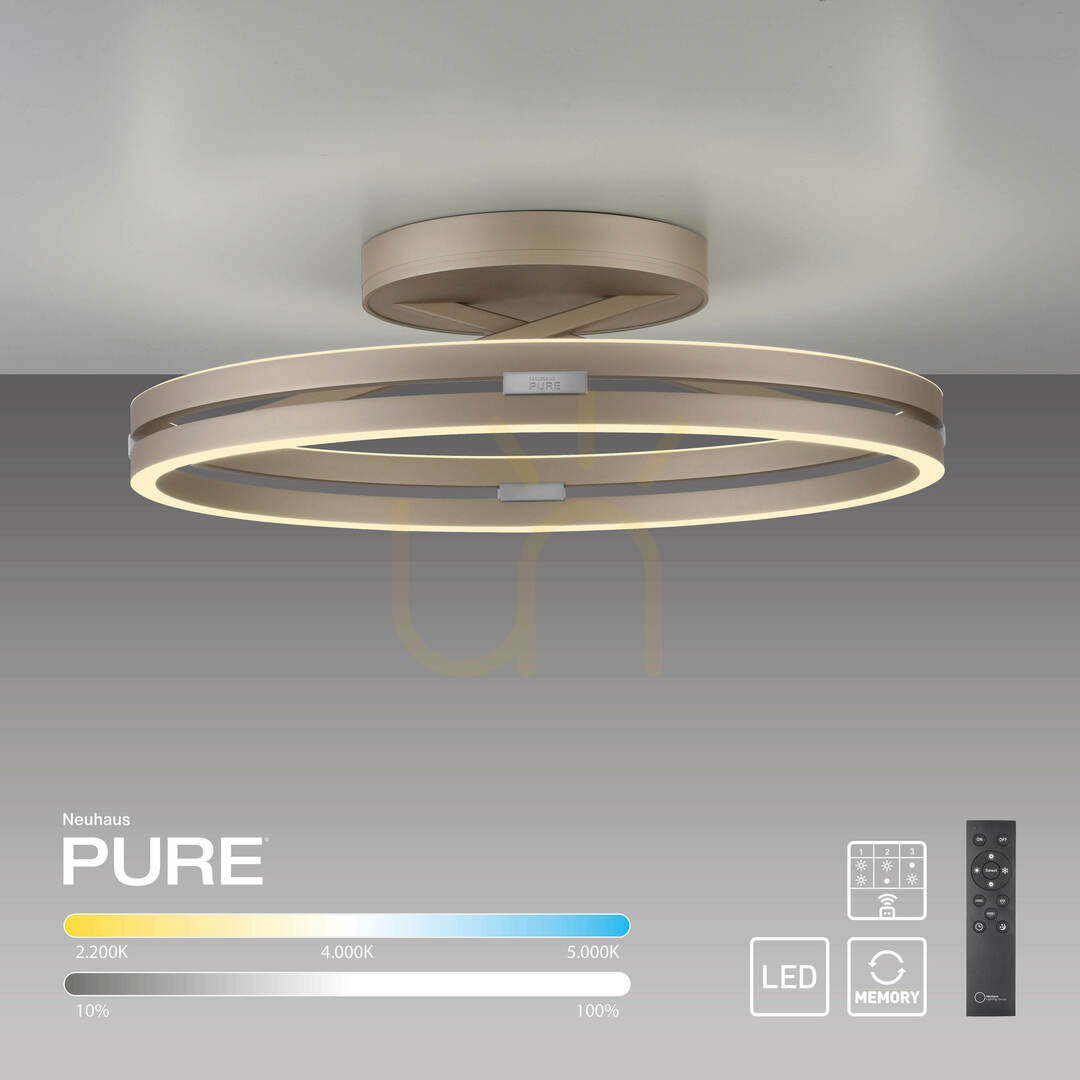 Utsikt PURE LOOP 6552-97 Brunt takljus, 2xLED PURE LOOP 6552-97 Brunt takljus, 2xLED