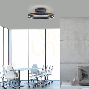 PURE LOOP 6552-18 Svart taklampa, 2xLED small 10