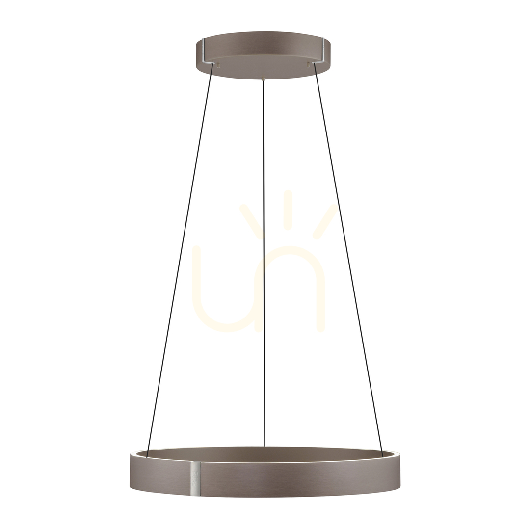 Utsikt PURE E-CLIPSE 2561-34 Brunt taklampa med 2 LED-lampor PURE E-CLIPSE 2561-34 Brunt taklampa med 2 LED-lampor