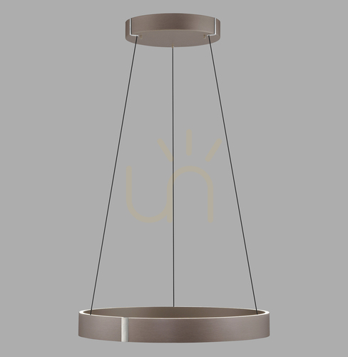 Kontrollera PURE E-CLIPSE 2561-34 Brunt taklampa med 2 LED-lampor