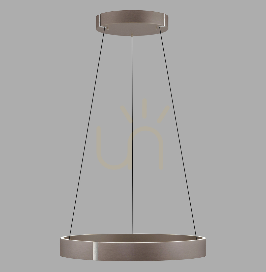 Kontrollera PURE E-CLIPSE 2561-34 Brunt taklampa med 2 LED-lampor PURE E-CLIPSE 2561-34 Brunt taklampa med 2 LED-lampor