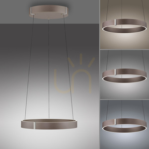 PURE E-CLIPSE 2560-34 Brunt pendelljus med 2 LED-lampor small 12