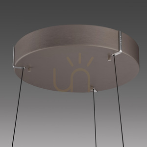 PURE E-CLIPSE 2560-34 Brunt pendelljus med 2 LED-lampor small 13