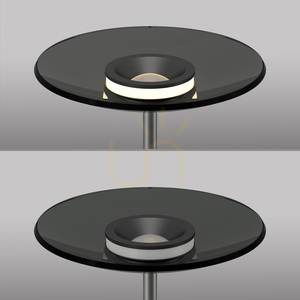 PURE MOON 594-15 Golvlampa, grå, 2xLED 1 PURE MOON 594-15 Golvlampa, grå, 2xLED small 1