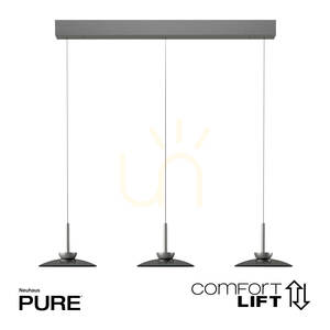PURE MOON 2193-15 Grå 6xLED-pendellampa small 3