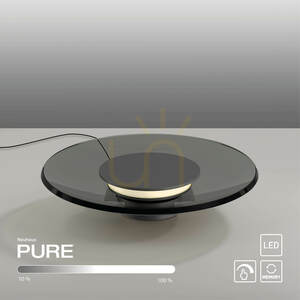 PURE MOON 4594-15 bordslampa, grå, 1xLED small 7
