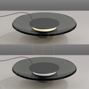 PURE MOON 4594-15 bordslampa, grå, 1xLED small 8