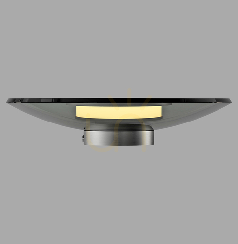 Kontrollera PURE MOON 4594-15 bordslampa, grå, 1xLED